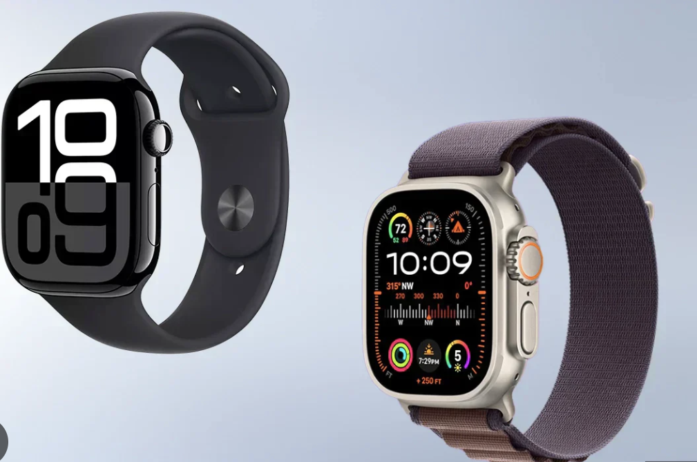 Apple Watch Series 11 showing wallpaper